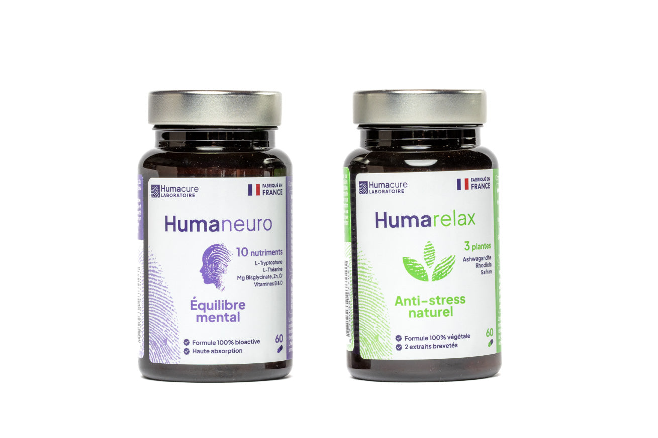 Pack Duo Sommeil - Cure à base de plantes et de nutriments essentiels - Humacure